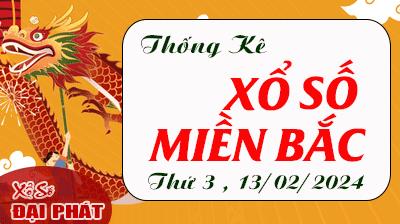Thống Kê XSMB 13/02/2024 Thứ 3 - Thống Kê Xổ Số Miền Bắc 30 Ngày