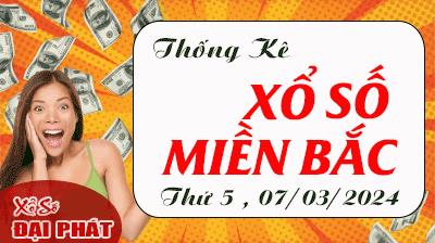 Thống Kê XSMB 07/03/2024 Thứ 5 - Thống Kê Xổ Số Miền Bắc 30 Ngày