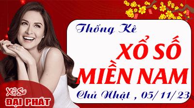 Thống Kê Xổ Số Miền Nam 05/11/2023 - Thống Kê XSMN Chủ Nhật