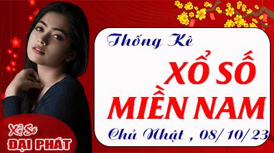 Thống Kê Xổ Số Miền Nam 08/10/2023 - Thống Kê XSMN Chủ Nhật