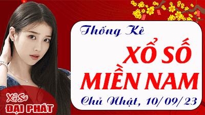 Thống Kê Xổ Số Miền Nam 10/09/2023 - Thống Kê XSMN Chủ Nhật