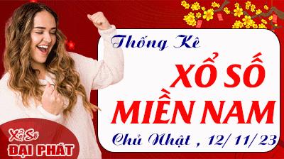 Thống Kê Xổ Số Miền Nam 12/11/2023 - Thống Kê XSMN Chủ Nhật