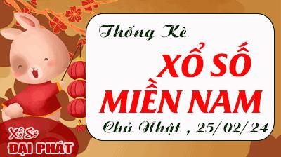 Thống Kê Xổ Số Miền Nam 25/02/2024 - Thống Kê XSMN Chủ Nhật