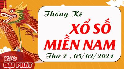 Thống Kê Xổ Số Miền Nam 05/02/2024 - Thống Kê XSMN Thứ 2