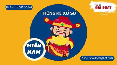 Thống Kê Xổ Số Miền Nam 10/06/2024 - Thống Kê XSMN Thứ 2