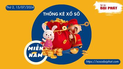 Thống Kê Xổ Số Miền Nam 15/07/2024 - Thống Kê XSMN Thứ 2