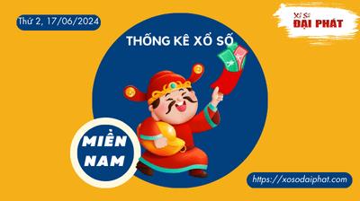 Thống Kê Xổ Số Miền Nam 17/06/2024 - Thống Kê XSMN Thứ 2