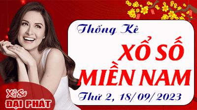 Thống Kê Xổ Số Miền Nam 18/09/2023 - Thống Kê XSMN Thứ 2