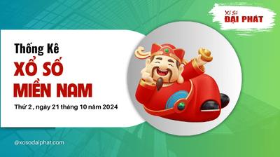 Thống Kê Xổ Số Miền Nam 21/10/2024 - Thống Kê XSMN Thứ 2