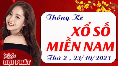 Thống Kê Xổ Số Miền Nam 23/10/2023 - Thống Kê XSMN Thứ 2