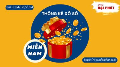 Thống Kê Xổ Số Miền Nam 04/06/2024 - Thống Kê XSMN Thứ 3