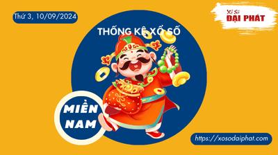 Thống Kê Xổ Số Miền Nam 10/09/2024 - Thống Kê XSMN Thứ 3