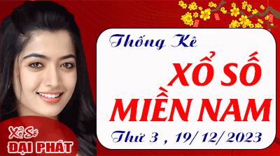 Thống Kê Xổ Số Miền Nam 19/12/2023 - Thống Kê XSMN Thứ 3