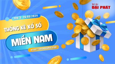 Thống Kê Xổ Số Miền Nam 26/03/2024 - Thống Kê XSMN Thứ 3