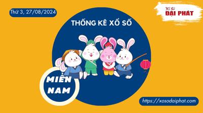 Thống Kê Xổ Số Miền Nam 27/08/2024 - Thống Kê XSMN Thứ 3