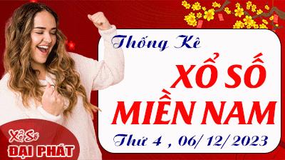 Thống Kê Xổ Số Miền Nam 06/12/2023 - Thống Kê XSMN Thứ 4