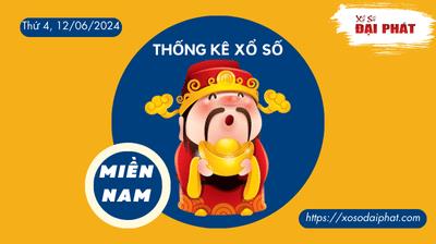 Thống Kê Xổ Số Miền Nam 12/06/2024 - Thống Kê XSMN Thứ 4