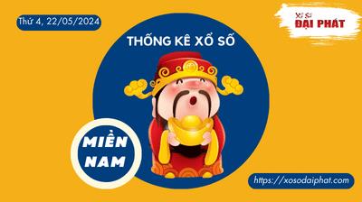 Thống Kê Xổ Số Miền Nam 22/05/2024 - Thống Kê XSMN Thứ 4