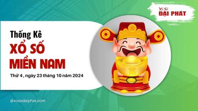 Thống Kê Xổ Số Miền Nam 23/10/2024 - Thống Kê XSMN Thứ 4