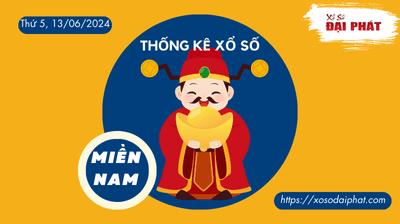 Thống Kê Xổ Số Miền Nam 13/06/2024 - Thống Kê XSMN Thứ 5