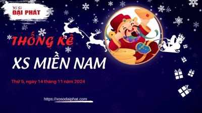 Thống Kê Xổ Số Miền Nam 14/11/2024 - Thống Kê XSMN Thứ 5