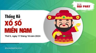 Thống Kê Xổ Số Miền Nam 17/10/2024 - Thống Kê XSMN Thứ 5