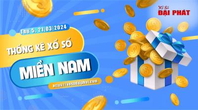 Thống Kê Xổ Số Miền Nam 21/03/2024 - Thống Kê XSMN Thứ 5