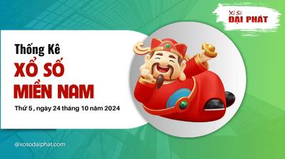 Thống Kê Xổ Số Miền Nam 24/10/2024 - Thống Kê XSMN Thứ 5