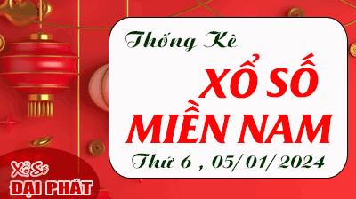 Thống Kê Xổ Số Miền Nam 05/01/2024 - Thống Kê XSMN Thứ 6