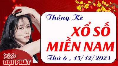 Thống Kê Xổ Số Miền Nam 15/12/2023 - Thống Kê XSMN Thứ 6