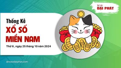 Thống Kê Xổ Số Miền Nam 25/10/2024 - Thống Kê XSMN Thứ 6