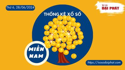 Thống Kê Xổ Số Miền Nam 28/06/2024 - Thống Kê XSMN Thứ 6