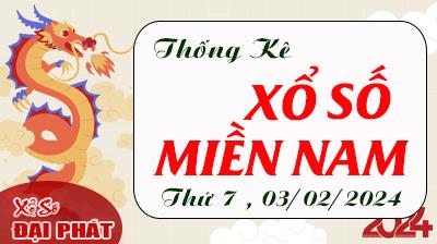 Thống Kê Xổ Số Miền Nam 03/02/2024 - Thống Kê XSMN Thứ 7