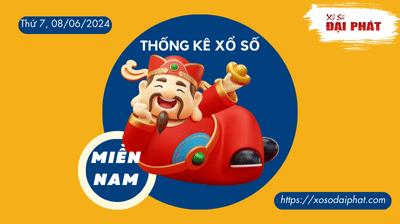 Thống Kê Xổ Số Miền Nam 08/06/2024 - Thống Kê XSMN Thứ 7