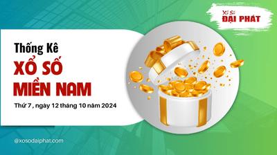 Thống Kê Xổ Số Miền Nam 12/10/2024 - Thống Kê XSMN Thứ 7