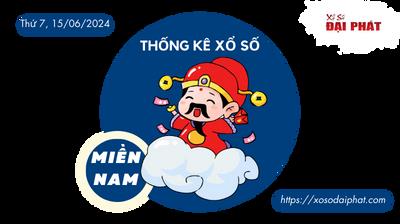 Thống Kê Xổ Số Miền Nam 15/06/2024 - Thống Kê XSMN Thứ 7