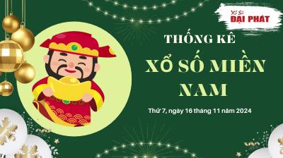 Thống Kê Xổ Số Miền Nam 16/11/2024 - Thống Kê XSMN Thứ 7