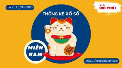 Thống Kê Xổ Số Miền Nam 17/08/2024 - Thống Kê XSMN Thứ 7