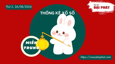 Thống Kê Xổ Số Miền Trung 26/08/2024 - Thống Kê XSMT Thứ 2