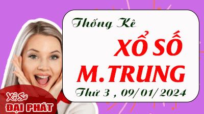 Thống Kê Xổ Số Miền Trung 09/01/2024 - Thống Kê XSMT Thứ 3