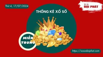 Thống Kê Xổ Số Miền Trung 17/07/2024 - Thống Kê XSMT Thứ 4