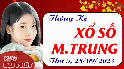 Thống Kê Xổ Số Miền Trung 28/09/2023 - Thống Kê XSMT Thứ 5