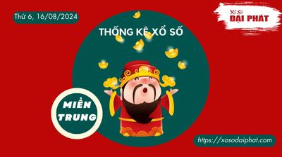 Thống Kê Xổ Số Miền Trung 16/08/2024 - Thống Kê XSMT Thứ 6