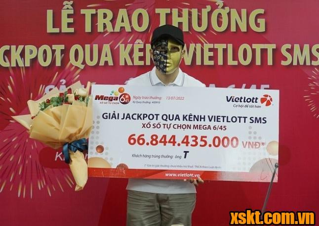 Xổ số Vietlott: Trao thưởng 66 tỷ đồng cho khách hàng Bình Định