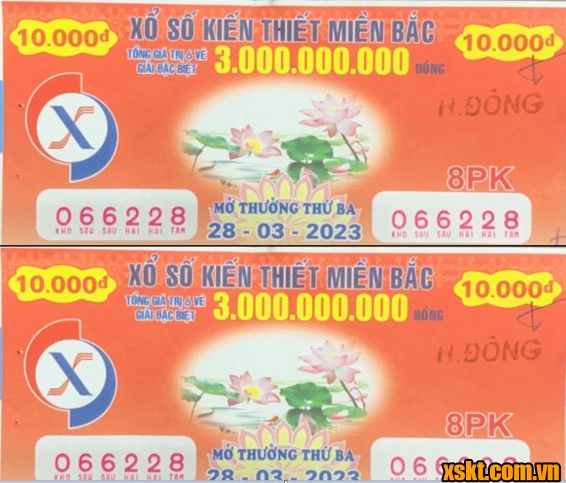 XSMB: Khách hàng may mắn ở Hà Nội trúng 2 vé giải đặc biệt 1 tỷ đồng