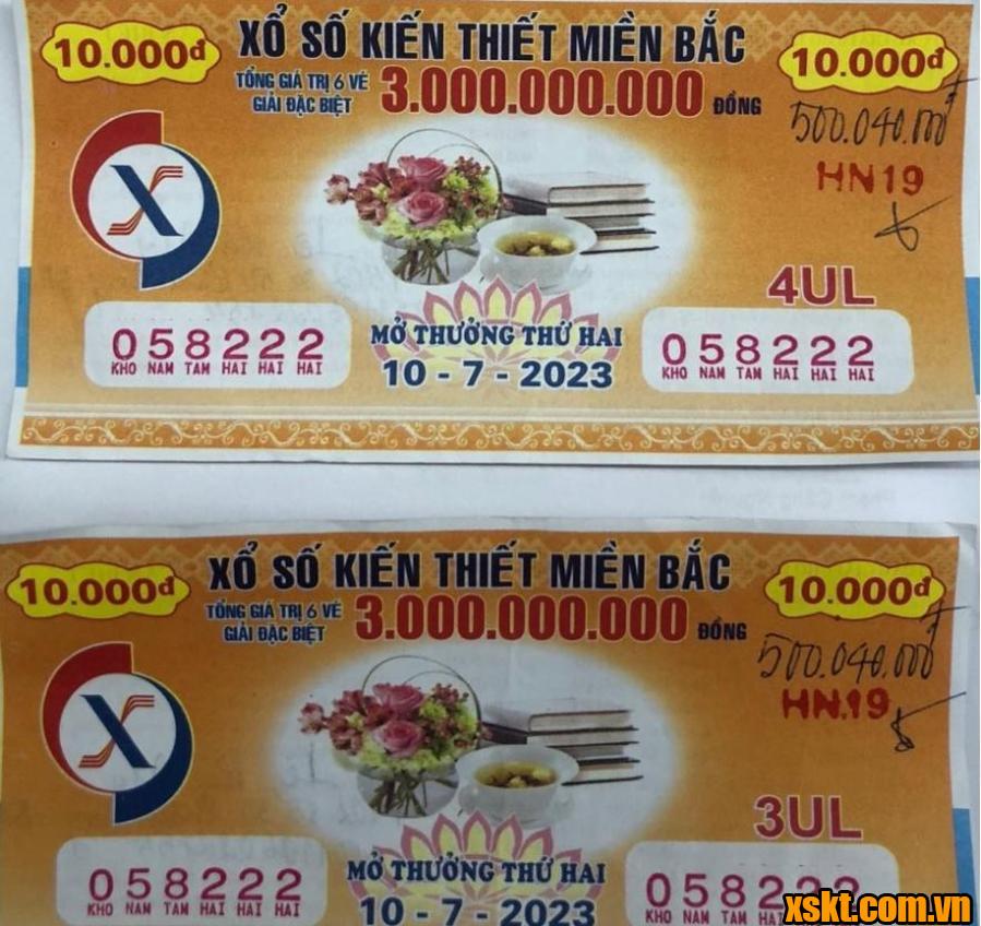 XSMB: Khách hàng ở Ba Đình Hà Nội may mắn trúng giải đặc biệt hơn tỷ đồng.