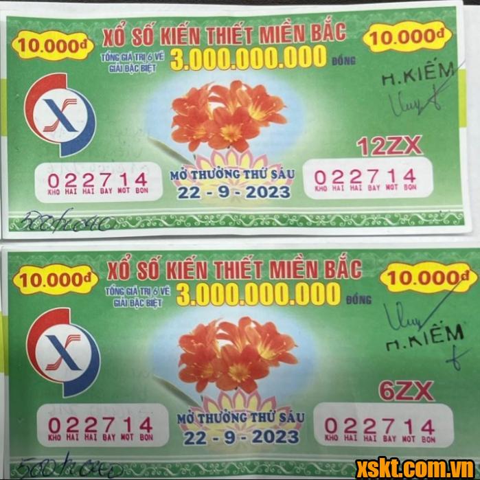 XSMB: Giải đặc biệt 2,5 tỷ đồng đã tim được chủ nhân