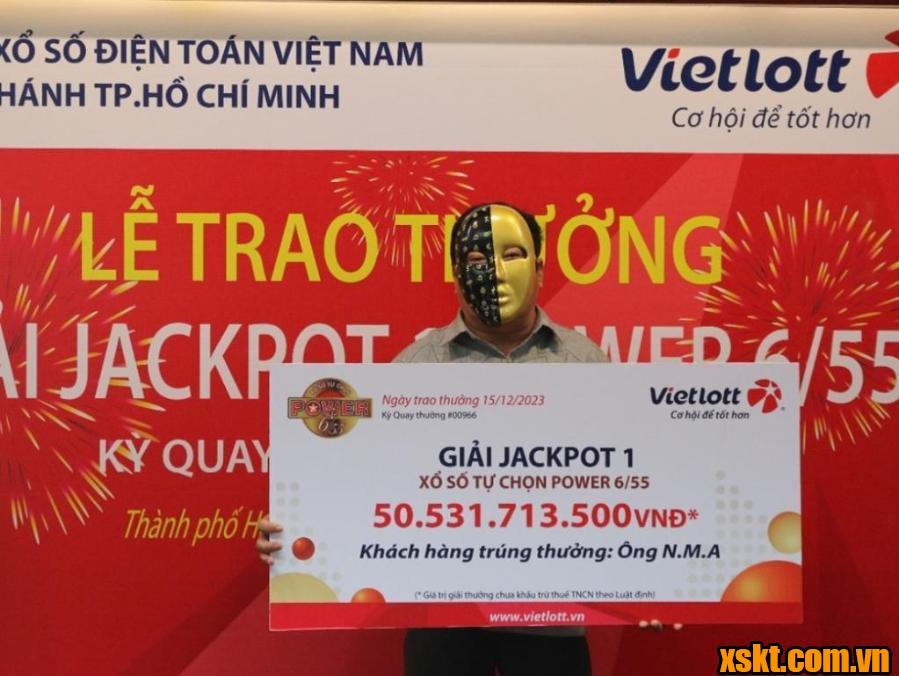 Vietlott: Trao thưởng JACKPOT 1 cho khách hàng may mắn kỳ QSMT 966