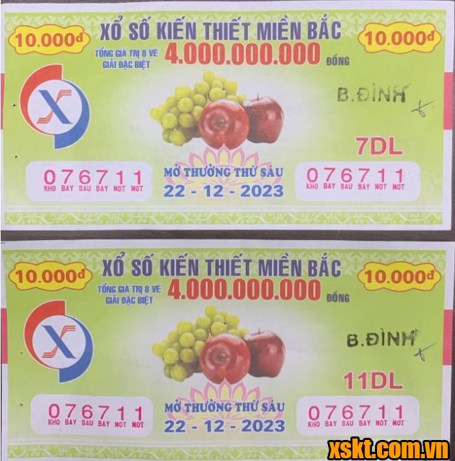 XSMB: 2 khách hàng ở Hà Nội may mắn trúng độc đắc kỳ mở thưởng ngày 22/12 