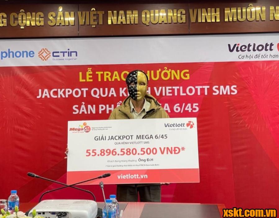 Vietlott: Trao thưởng 55 tỷ dồng cho khách hàng đến từ Lâm Đồng